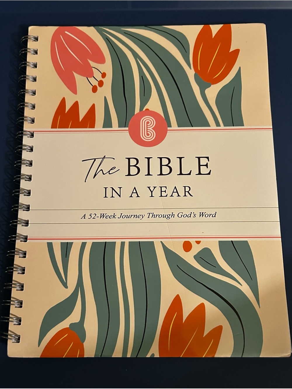 The Bible in a Year 52-Week Study for Women Spiral Bible Study Guide NEW/SEALED